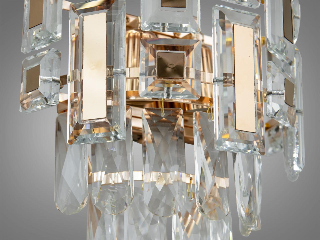 Бра из хрусталя в спальню 2018-2WSGD-LS Золотой (2101073352) - фото 3 Бра из хрусталя в спальню 2018-2WSGD-LS Золотой (2101073352) - фото 3