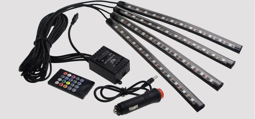 Подсветка салона RGB с эквалайзером на 12 диодов (00279) - фото 6