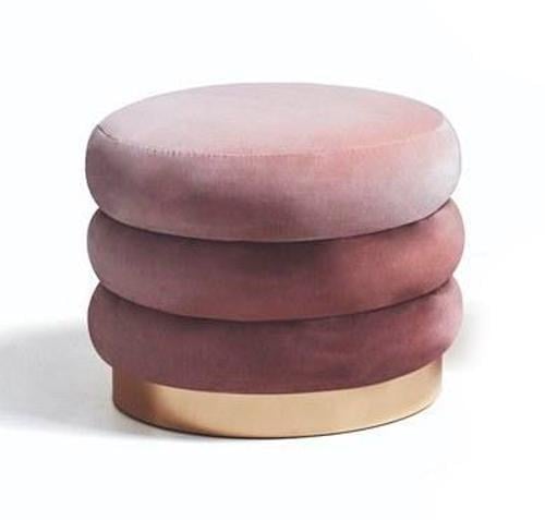 Пуф MeBelle Marshmallow велюр 50x50x55 см Фиолетовый (0023)