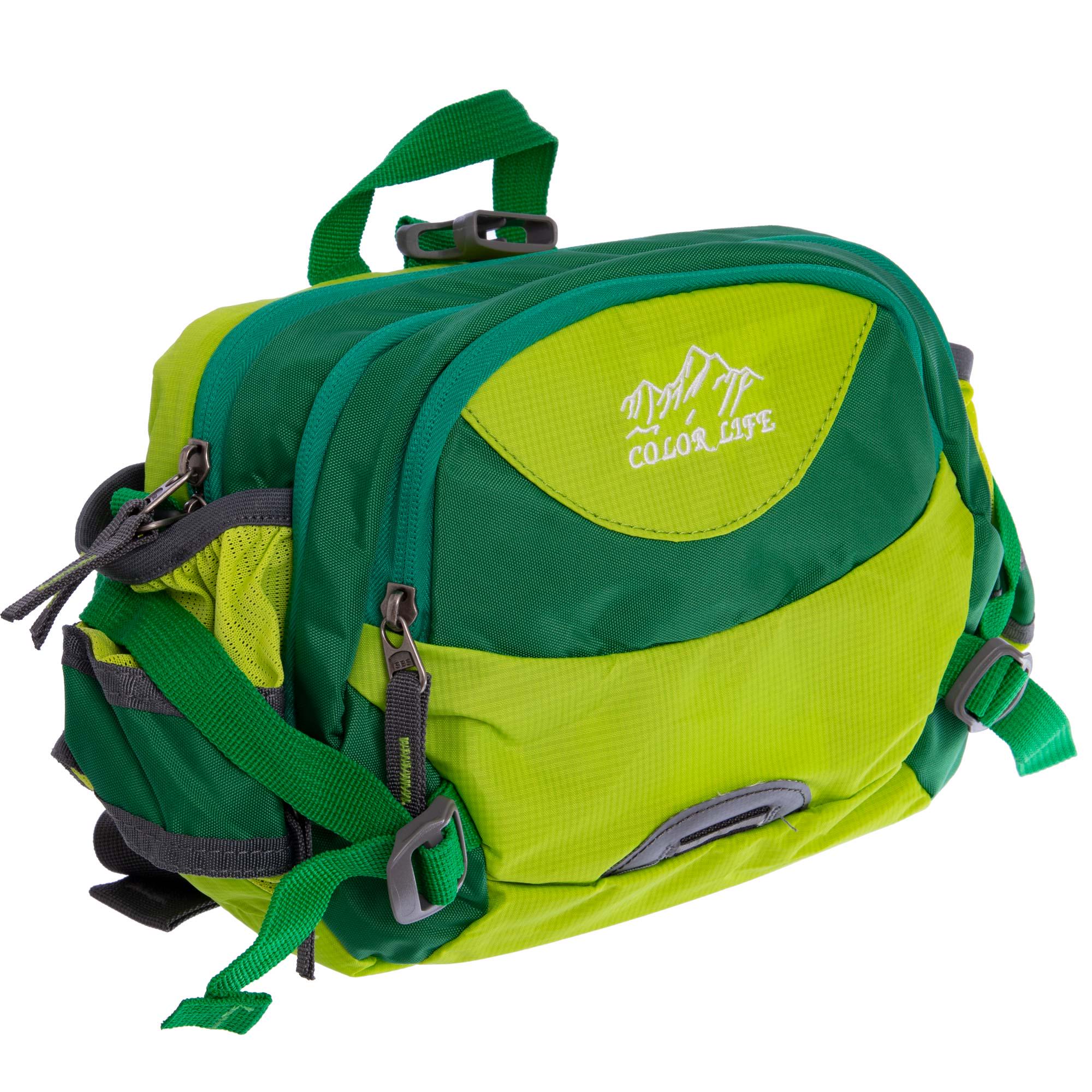 Сумка поясная COLOR LIFE WAIST BAG TY-5335 Зеленый (NA003291)