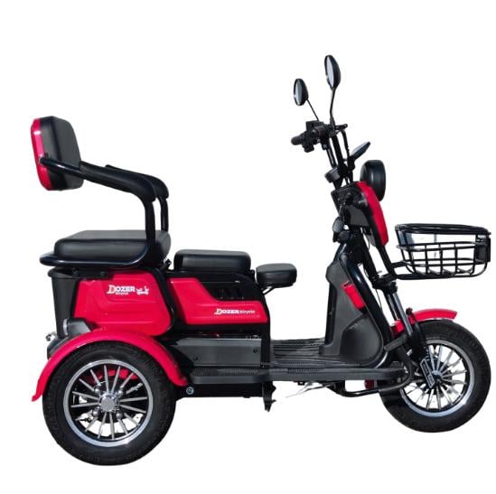 Електротрицикл DOZER Model 4E Червоний