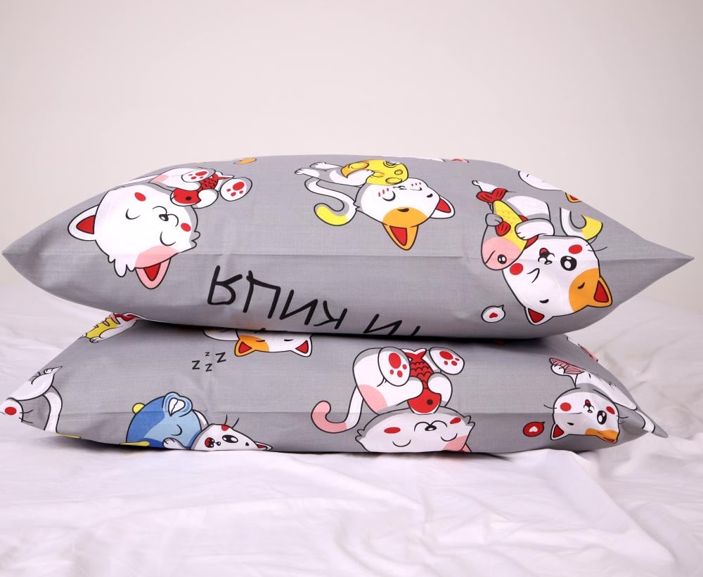 Набор наволочек Sweet Kitty бязь 40х60 см 2 шт. (43211502)