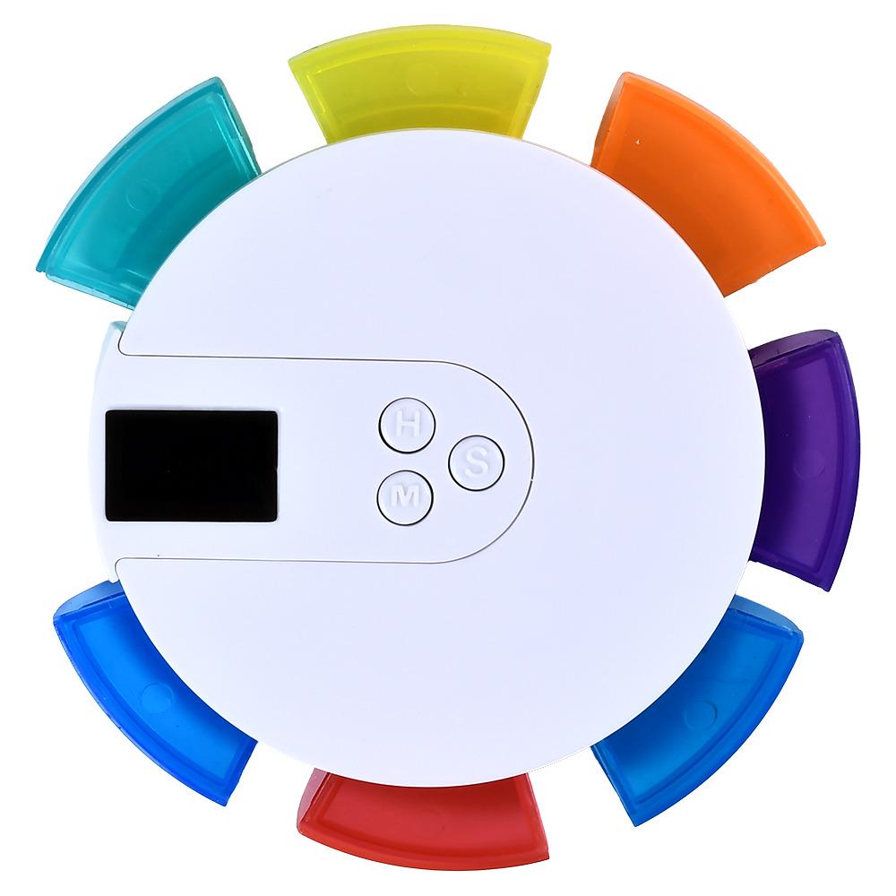 Органайзер для таблеток с таймером 11х2,5 см (R100088) - фото 4 Органайзер для таблеток с таймером 11х2,5 см (R100088) - фото 4