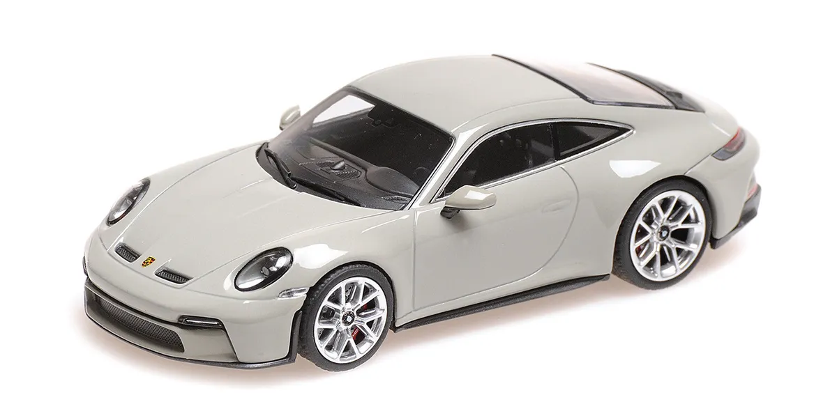 Модель автомобиля Minichamps 1:43 Porsche 911/992 GT3 Touring Chalk Grey/Silver Rims (410069600)