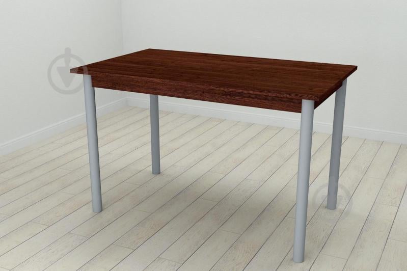 Стол кухонный Ferrum-decor Бенита 75x120x80 Серый ДСП Венге 16мм (BEN0059)