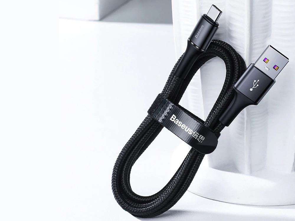 Кабель BASEUS USB Type C 3A 40 Вт (1007-321-01) - фото 10