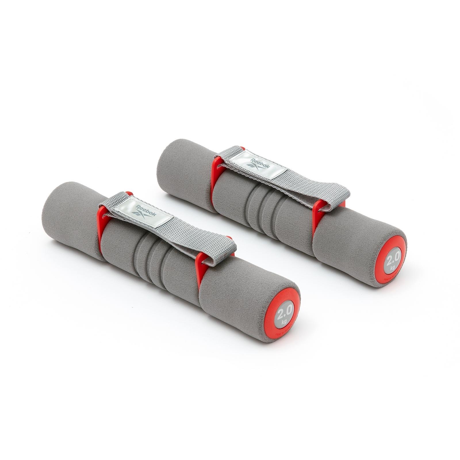 Гантелі поролонові Reebok RAWT-11062RD з ручками 2x2 кг (399928)