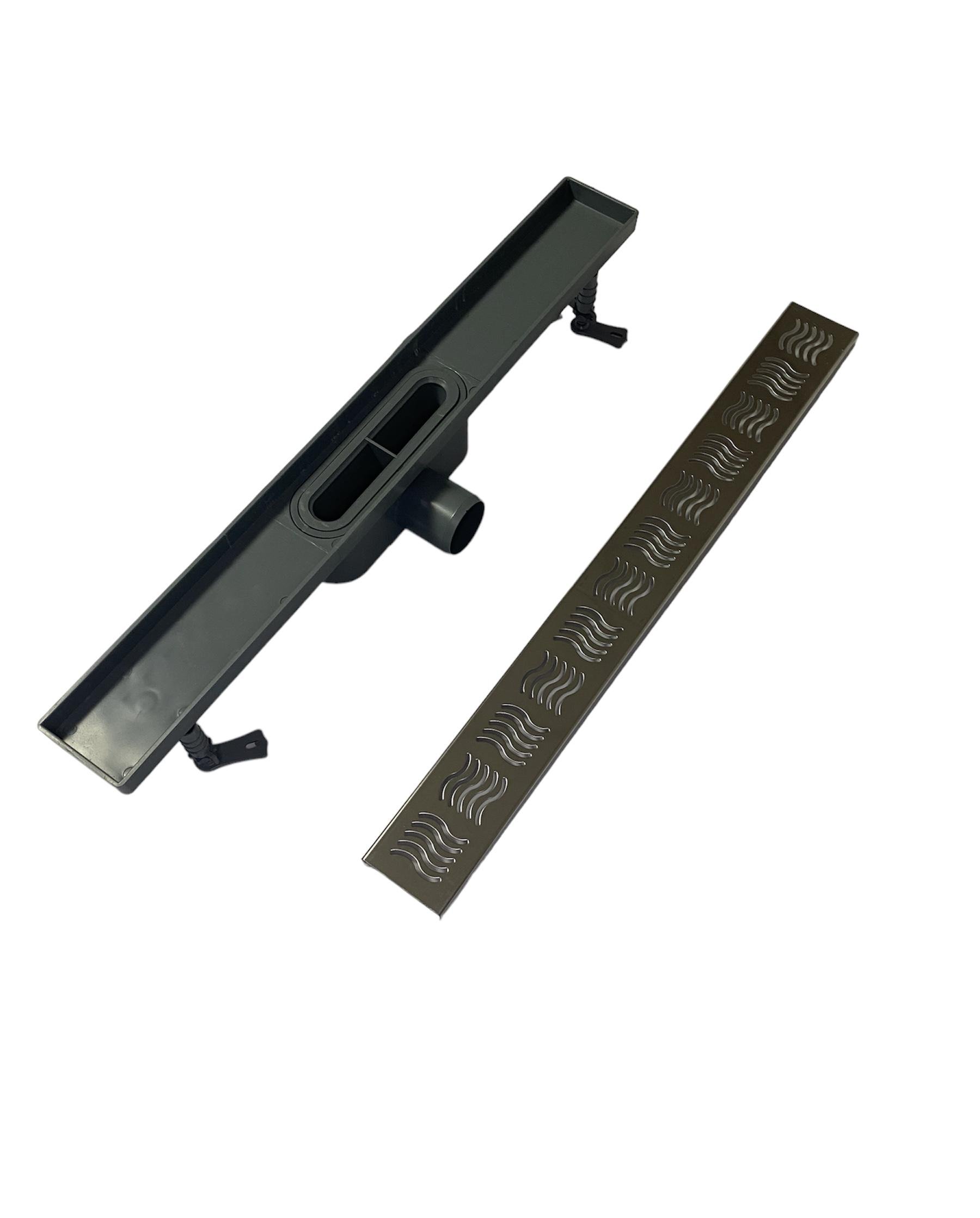 Трап линейный MAXIFLOW Сlassik Line с решеткой волна 60 см (4012.0Y050K.060) - фото 3 Трап линейный MAXIFLOW Сlassik Line с решеткой волна 60 см (4012.0Y050K.060) - фото 3