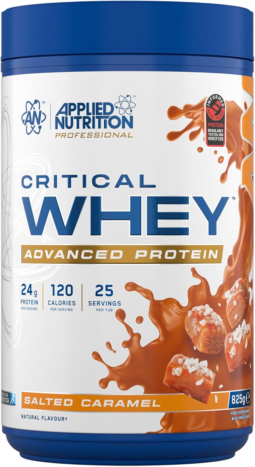 Протеин Applied Nutrition Critical Whey Protein Salted Caramel 825 г