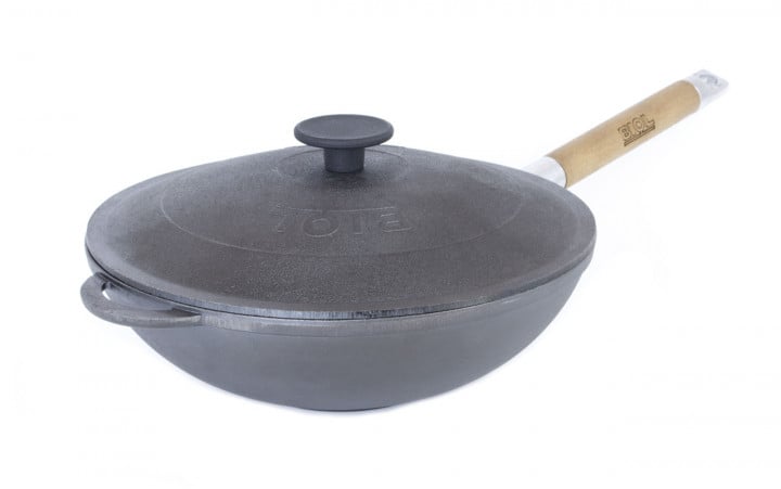 Сковорода чавунна WOK Биол 24 см (15241)