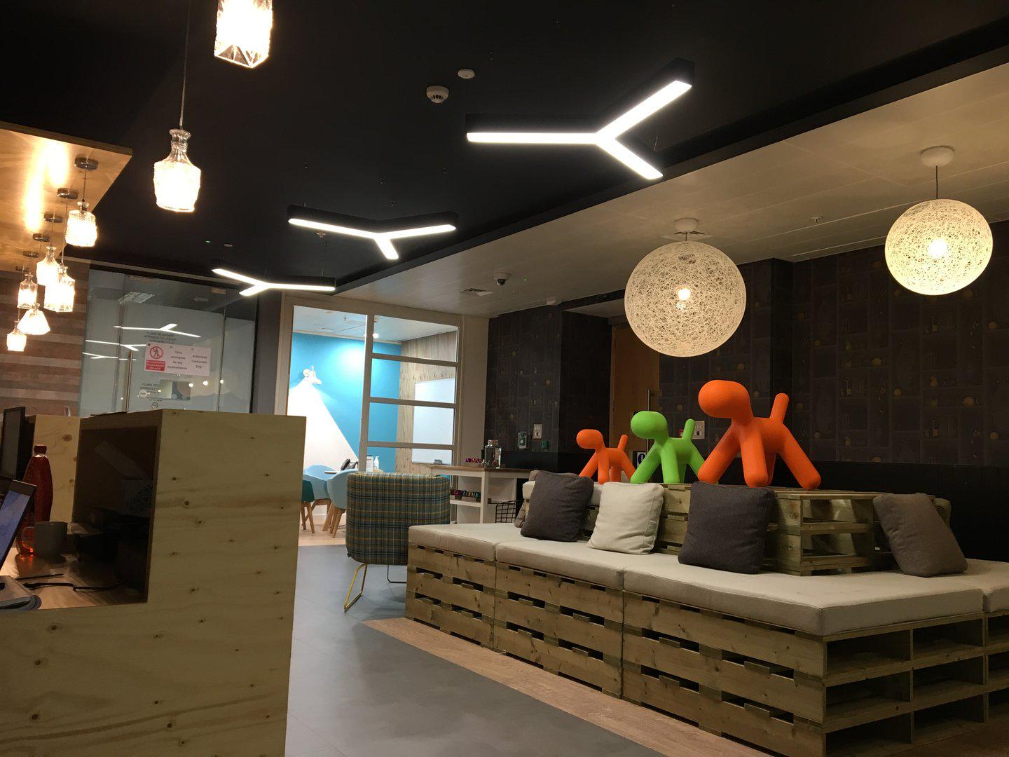 Підвісний світильник світлодіодний CLEAR LIGHT Verona-Y фігурний 80 Вт 4200К 850х850х850 мм Чорний (VY808512) - фото 3