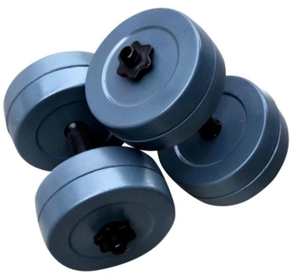 Гантели разборные из гранилита 2 шт. х 10 кг (14049823) - фото 1