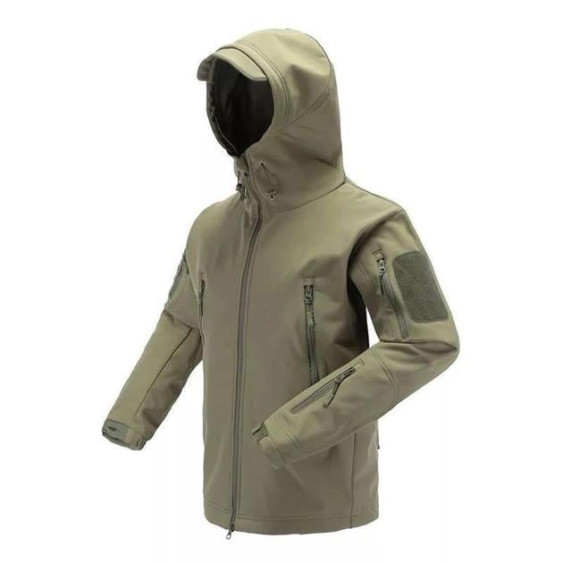 Куртка ESDY Soft Shell XL Оливковий (KL-1154.XL)