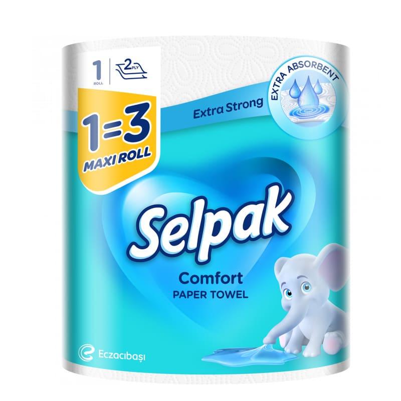 Рушник кухонний Selpak Comfort Maxi Білий (1565726239)