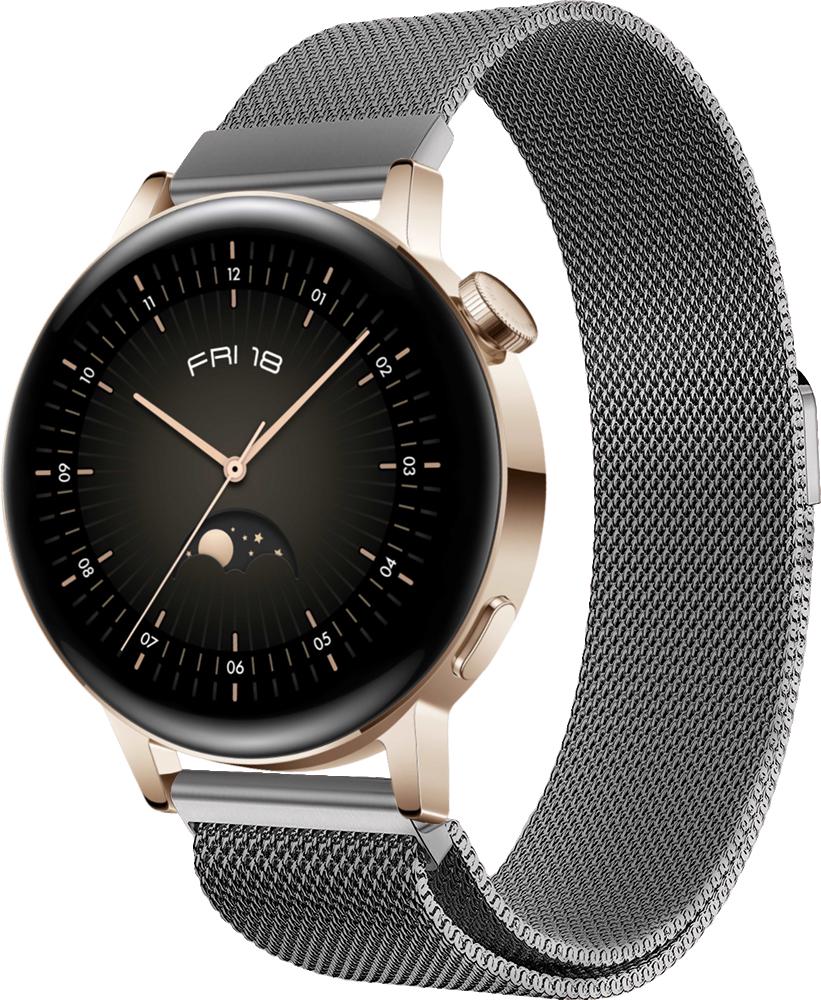Ремешок Миланская Петля Milano для Huawei Watch GT3 42 мм Grey (26165-33)