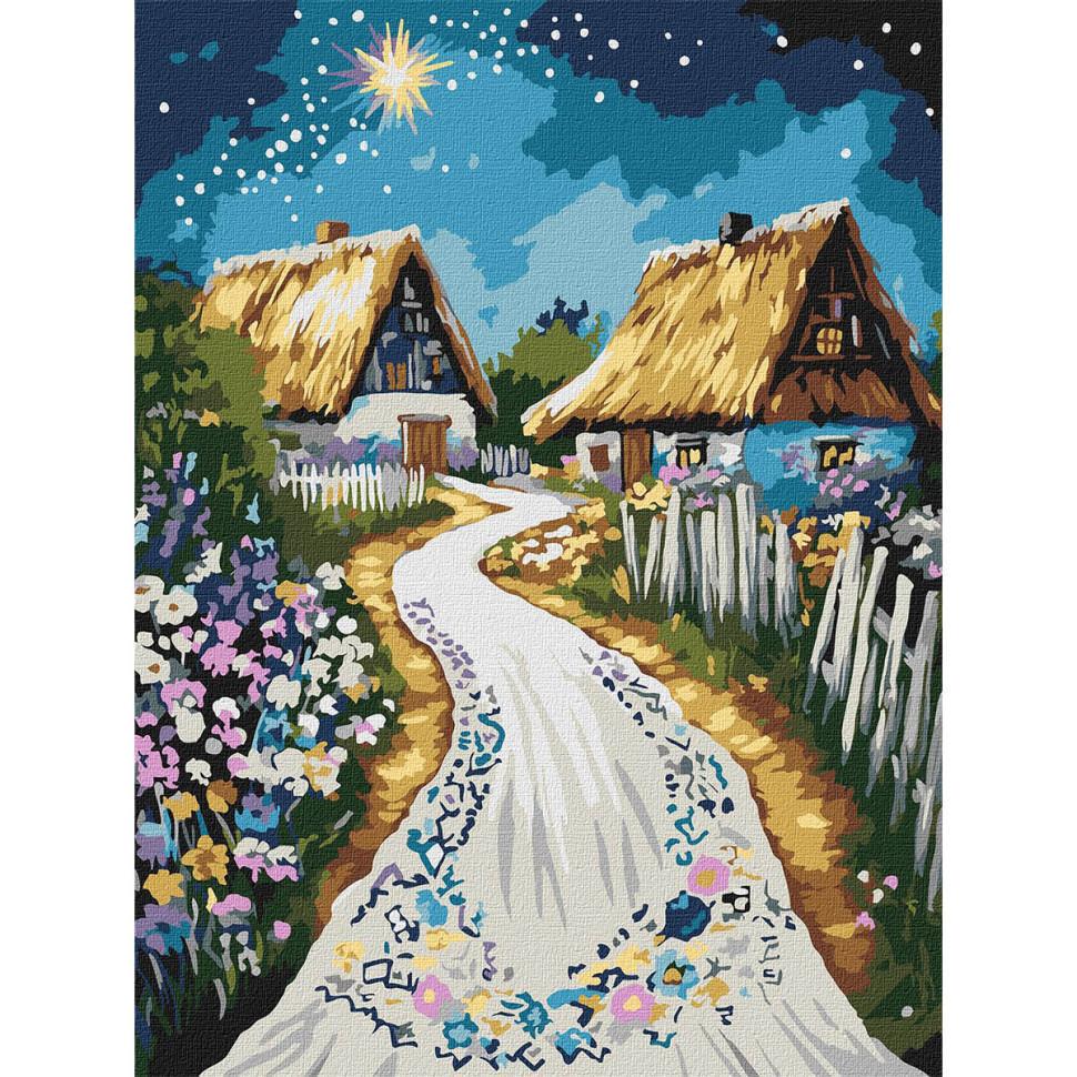 Картина по номерам Ideyka Хижина 30x40 см (KHO5161)