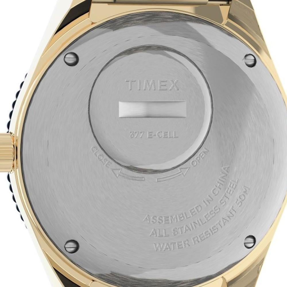 Наручний годинник чоловічий Timex Q Diver кварцевий Gold (Tx2u62000) - фото 3 Наручний годинник чоловічий Timex Q Diver кварцевий Gold (Tx2u62000) - фото 3