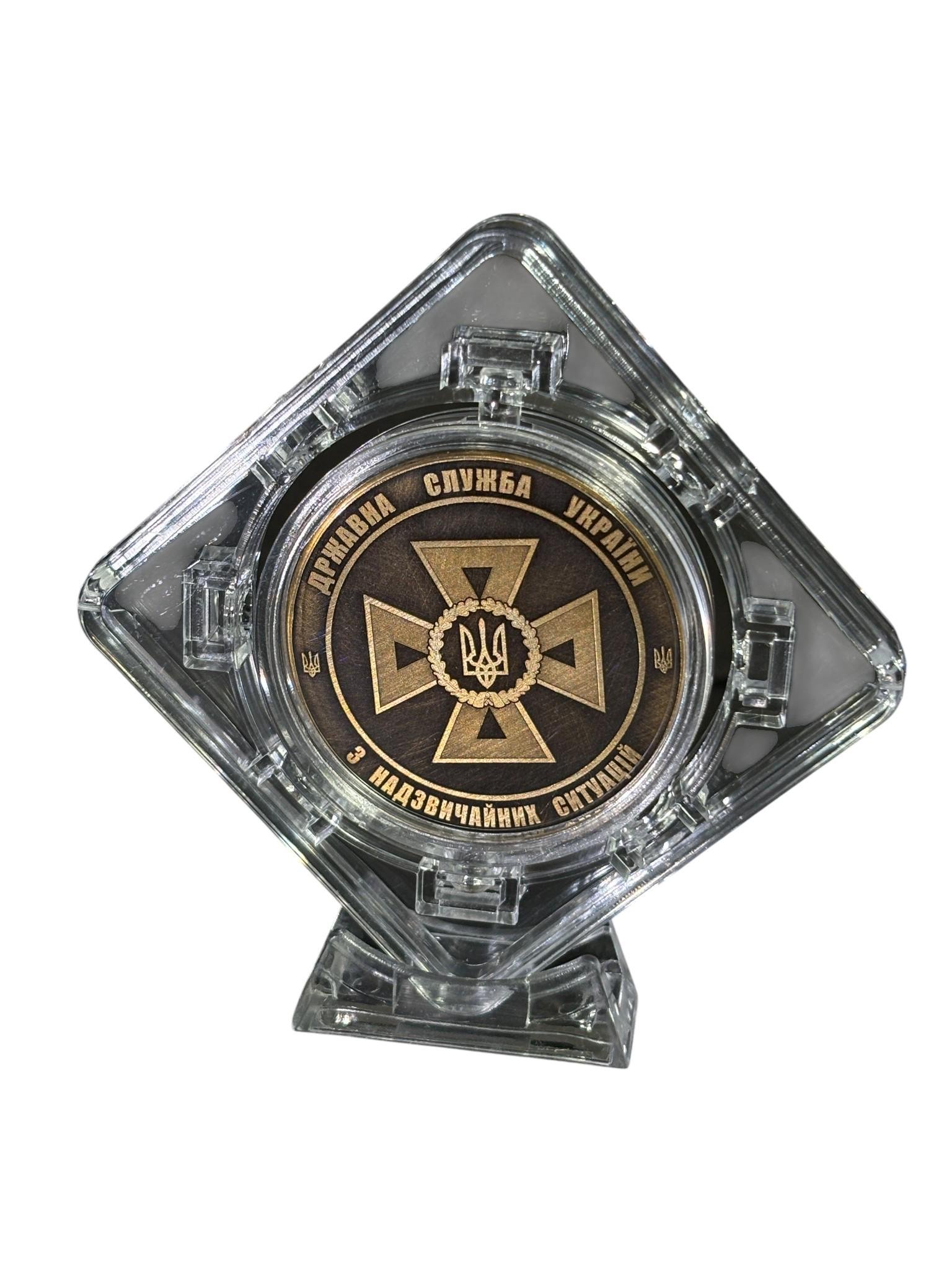 Памятная монета Коин "ДСНС Сміливі рятувати життя" в кейсе (31431647) Памятная монета Коин "ДСНС Сміливі рятувати життя" в кейсе (31431647)