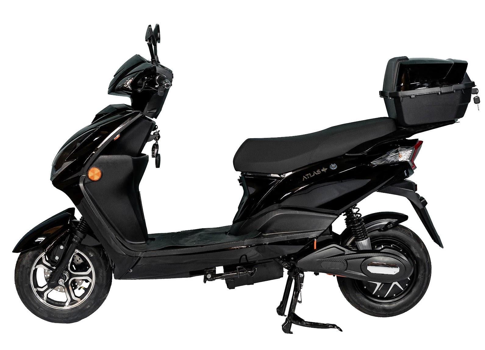 Электроскутер ATLAS Pegas Lithium 1500 W Black (3005)