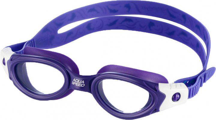 Очки для плавания Aqua Speed Pacific JR 8916 232-09 OSFM Фиолетовый/Белый (5908217689160)