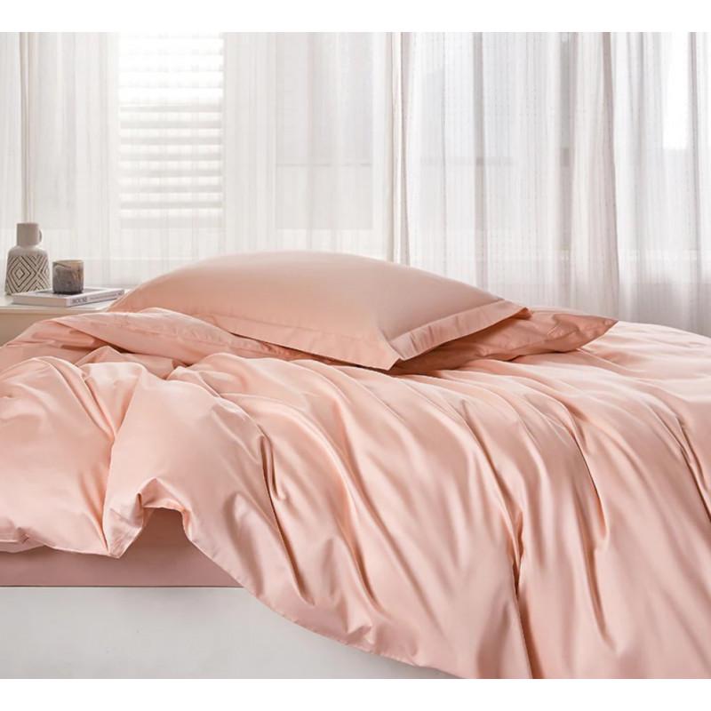 Постельное белье Meriset Premium сатин семейное Soft peach (550386-4)