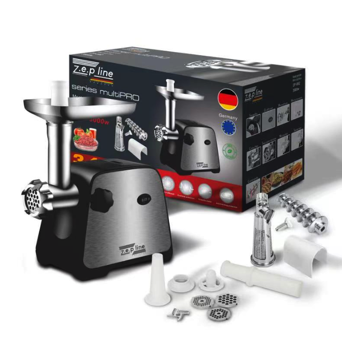 Мясорубка электрическая Zepline ZP-002 Черный - фото 2 Мясорубка электрическая Zepline ZP-002 Черный - фото 2