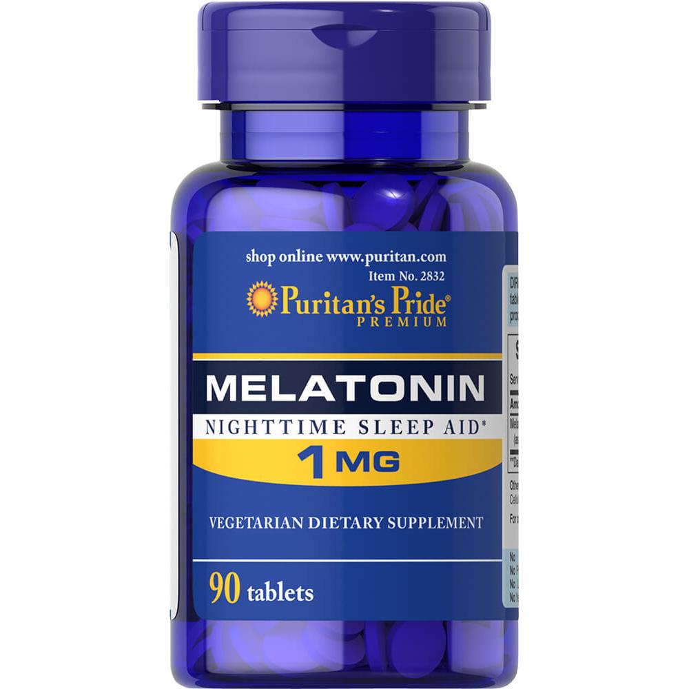 Натуральна добавка Melatonin 1 mg 90 caps (100-93-6515116-20)