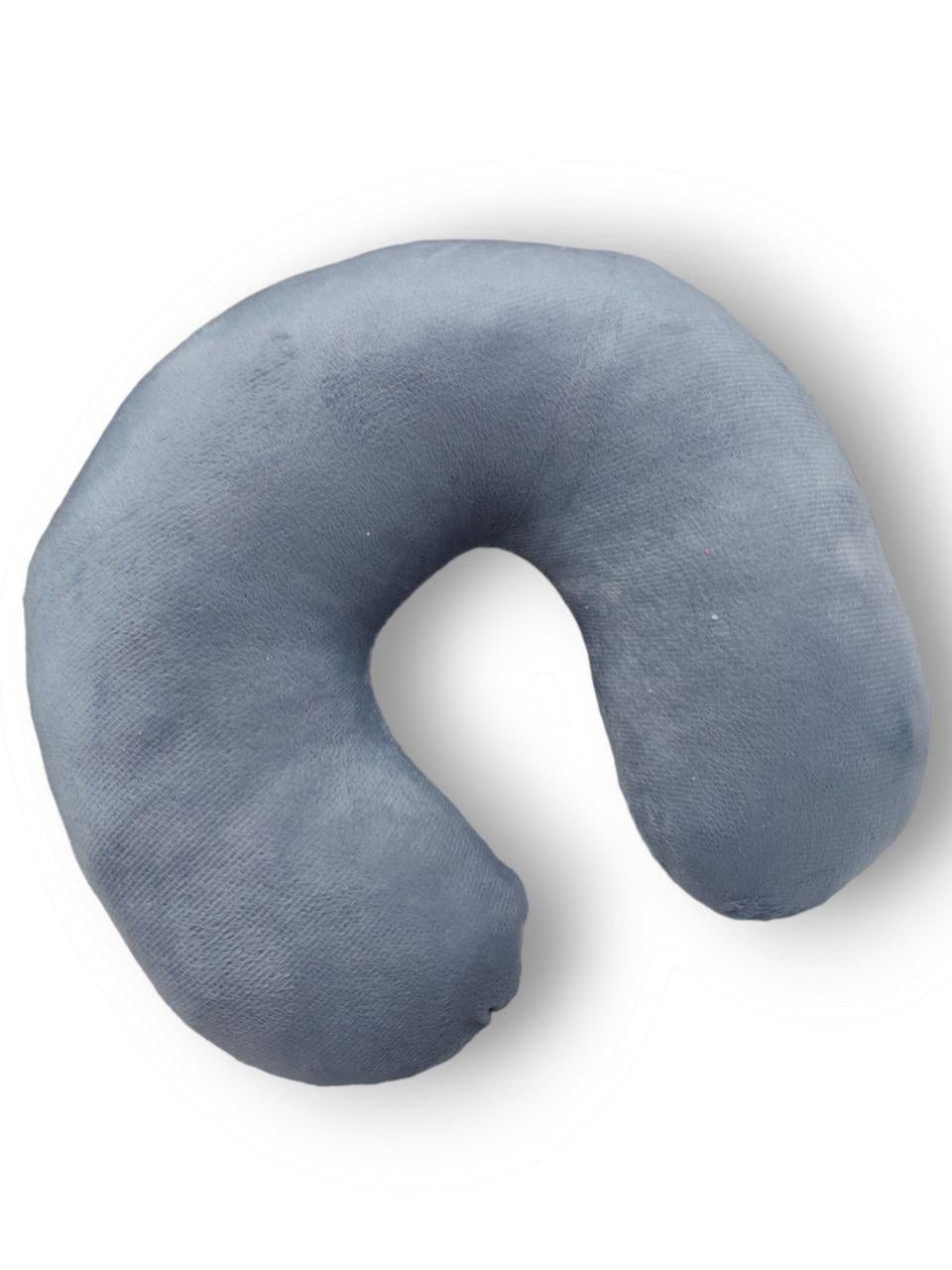 Подушка дорожная 31x31x10 см Серый (1554)