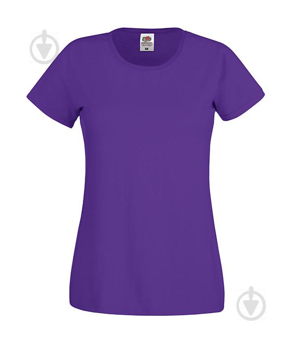 Футболка Fruit of the Loom Original XS Фиолетовый (0614200PEXS)