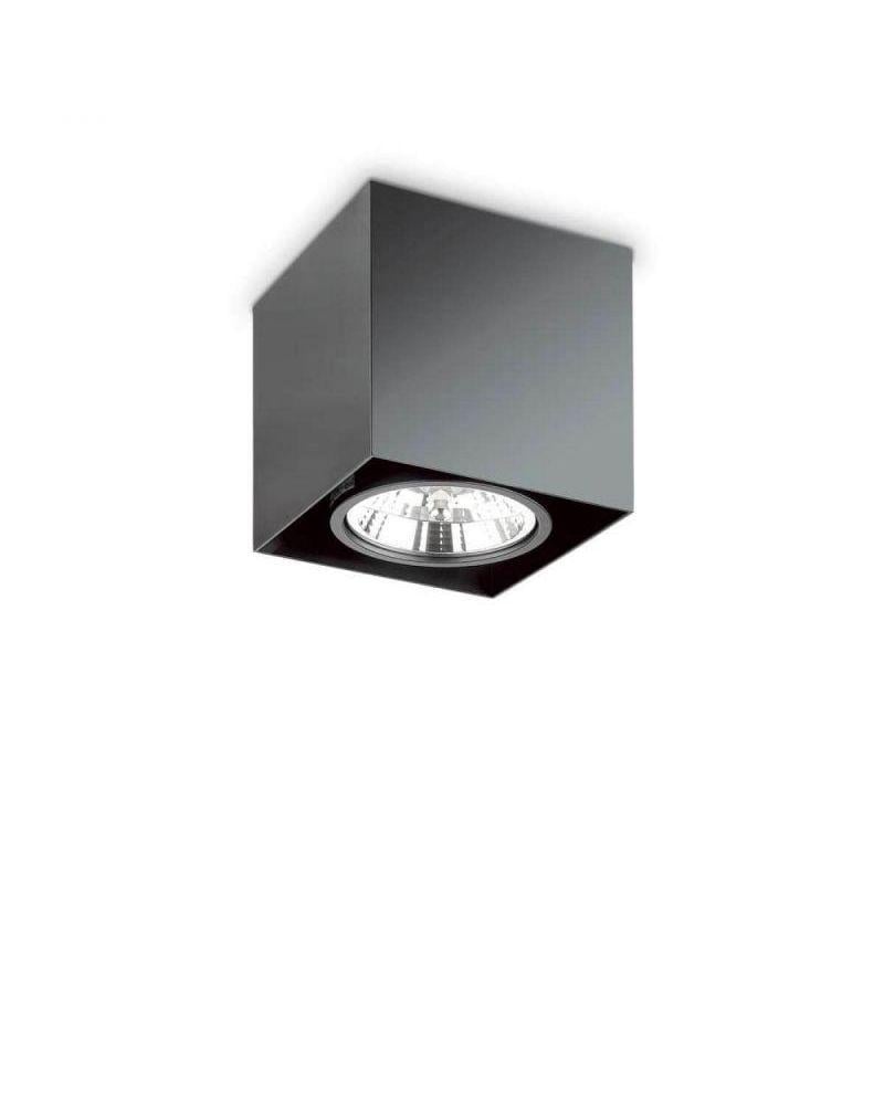 Точечный светильник Ideal Lux 243931 Mood PL1 D15 Square Nero (243931-Ideal)