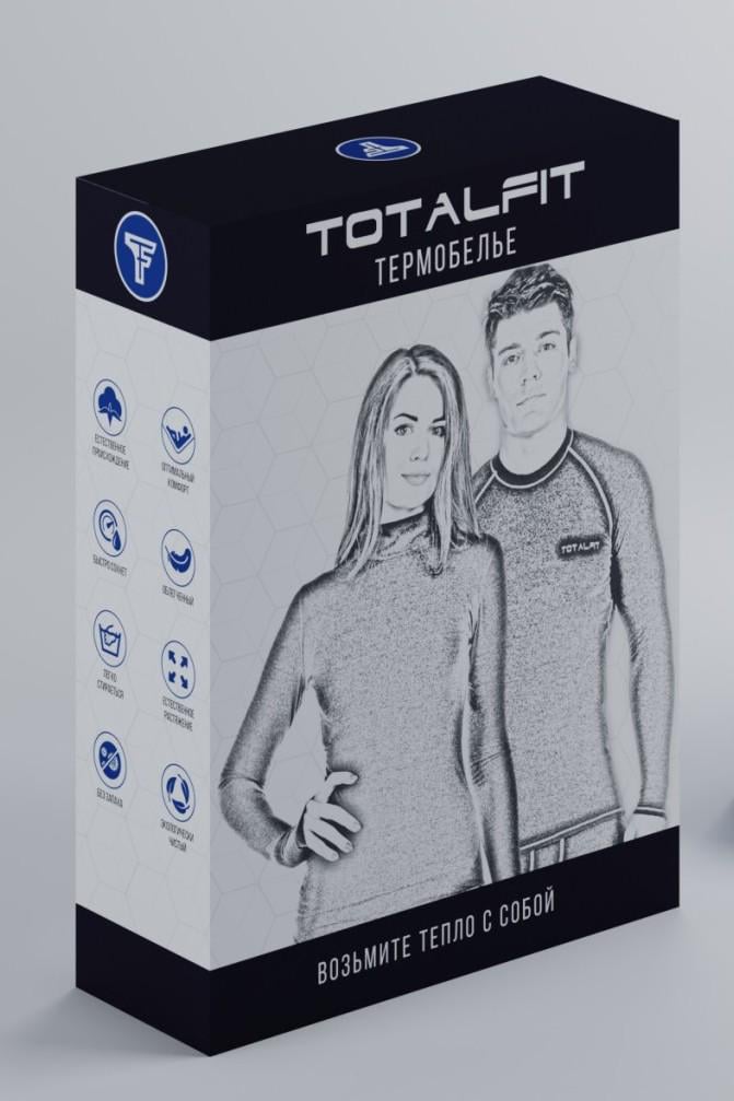 Термофутболка чоловіча TOTALFIT Sport S - фото 3