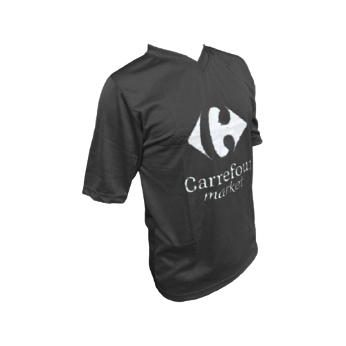 Футболка Carrefour с номерами L 165-185 см Черный