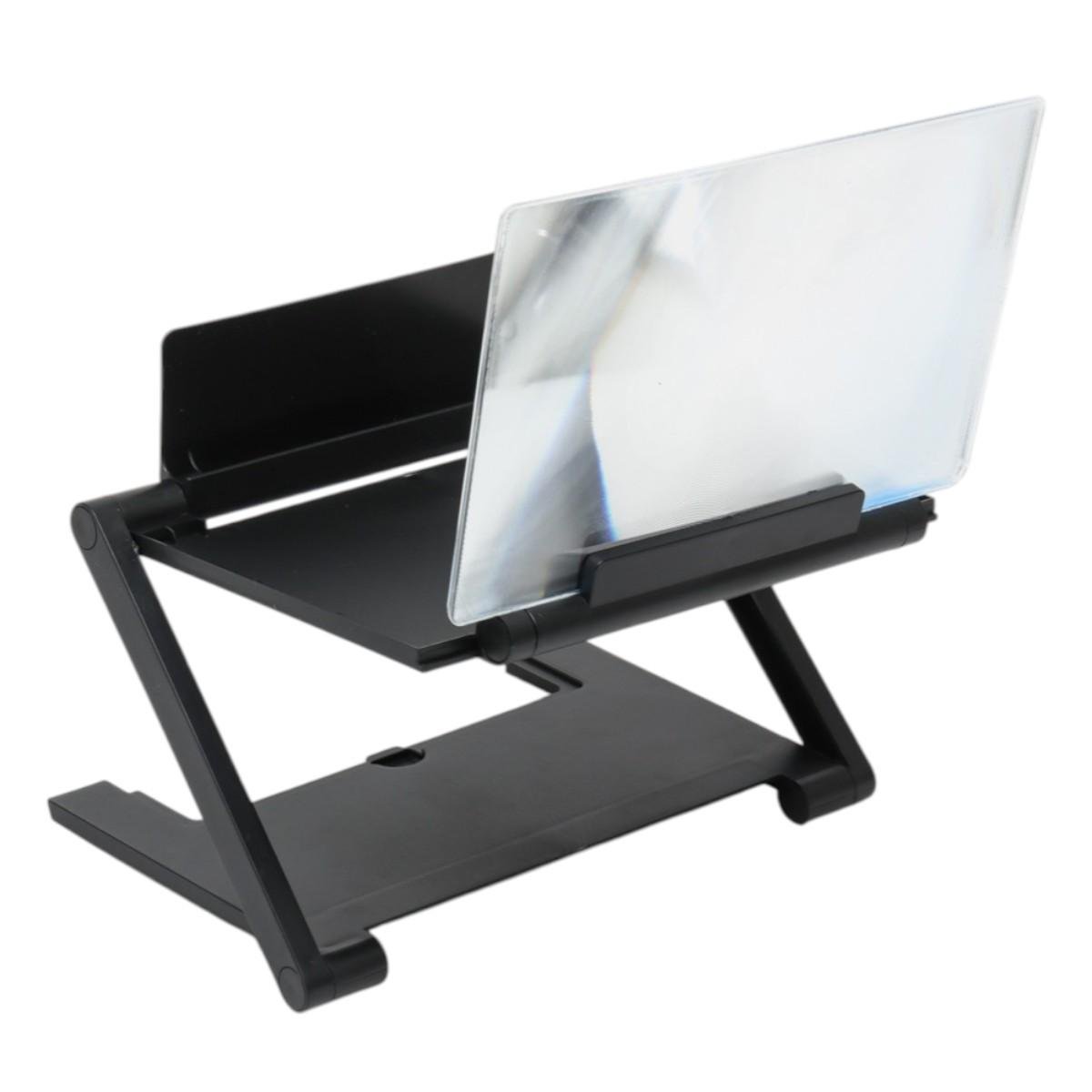 Подставка-увеличитель экрана для телефона 3D Video Amplifier складная регулируемая (7392)