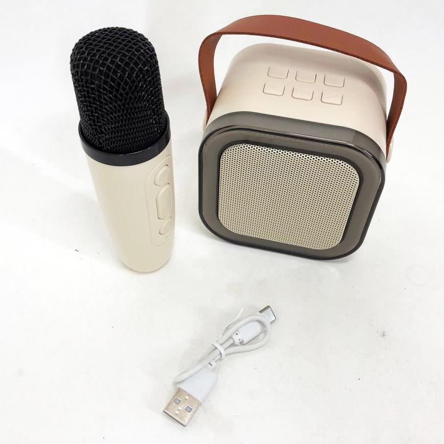 Колонка портативна з караоке мікрофоном та RGB підсвічуванням K12 10W Bluetooth Білий - фото 15 Колонка портативна з караоке мікрофоном та RGB підсвічуванням K12 10W Bluetooth Білий - фото 15