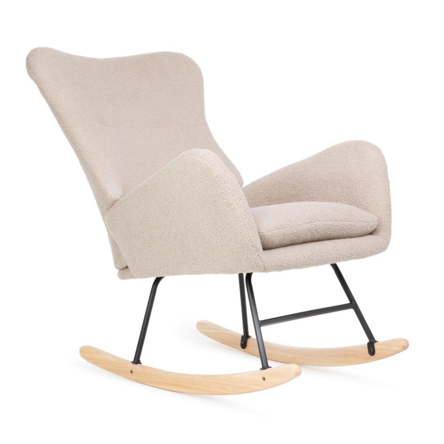 Крісло-качалка Homla LUNNIE TEDDY BOUCLE Бежевий (217962)