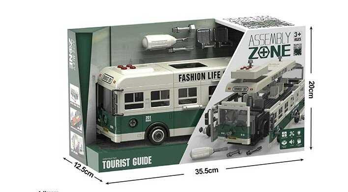 Автобус іграшковий YW 9099 A звуки/підсвічування салону/конструктор/інерція/викрутка/деталі що рухаються (2431326281) Автобус іграшковий YW 9099 A звуки/підсвічування салону/конструктор/інерція/викрутка/деталі що рухаються (2431326281)