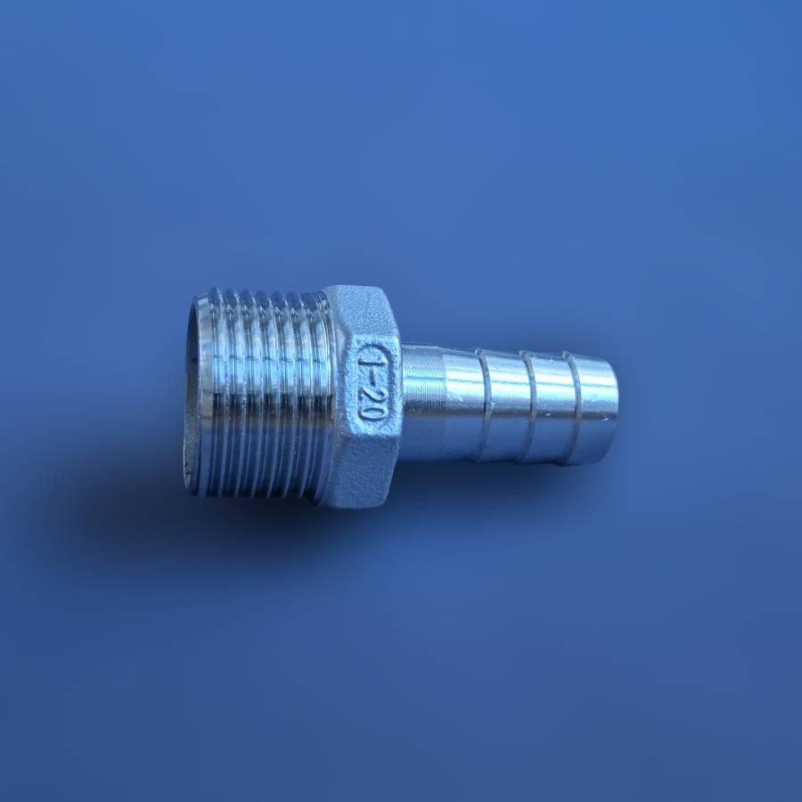 Штуцер шланговий різьбовий DN25 AISI304 BSPP Class-150 ялинка н/ж сталь 20 мм 1" (29203319) - фото 3 Штуцер шланговий різьбовий DN25 AISI304 BSPP Class-150 ялинка н/ж сталь 20 мм 1" (29203319) - фото 3