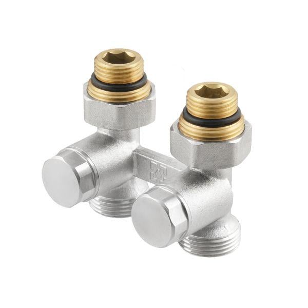 Вузол Raftec нижнього підключення радіатора прямий 1/2"х3/4" HRKS11 (37021015)