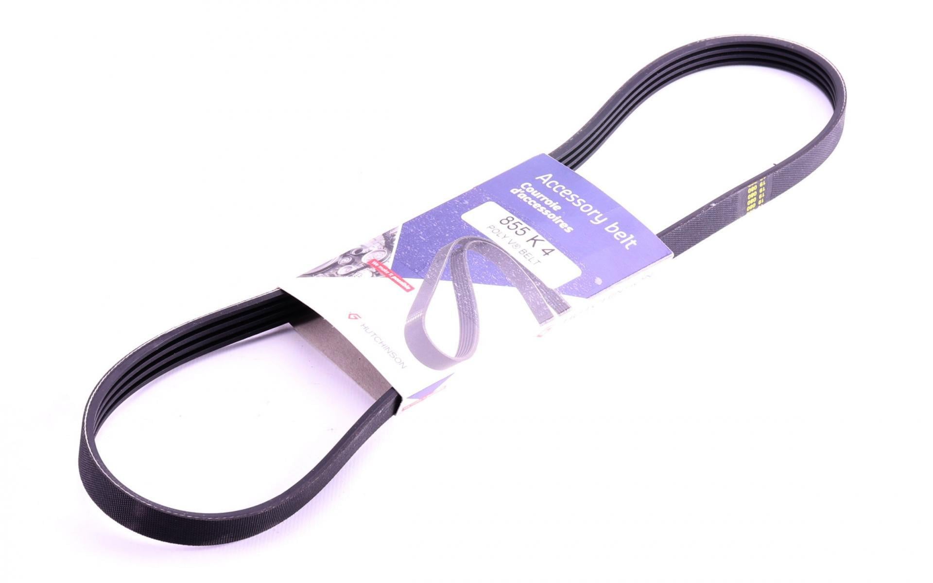 Ремень генератора HUTCHINSON для Citroen Berlingo/Peugeot Partner 1.1/1.4/1.6, 96- (855 K 4)