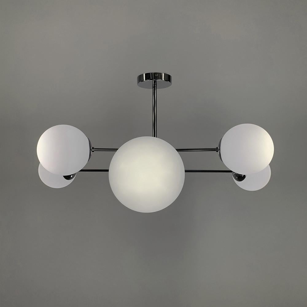 Люстра стельова Right Selection на 6 плафонів Срібний (CD 111/6 CH) - фото 5 Люстра стельова Right Selection на 6 плафонів Срібний (CD 111/6 CH) - фото 5