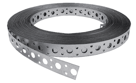 Лента монтажная перфорированная 18x0,5 мм 25 м Лента монтажная перфорированная 18x0,5 мм 25 м