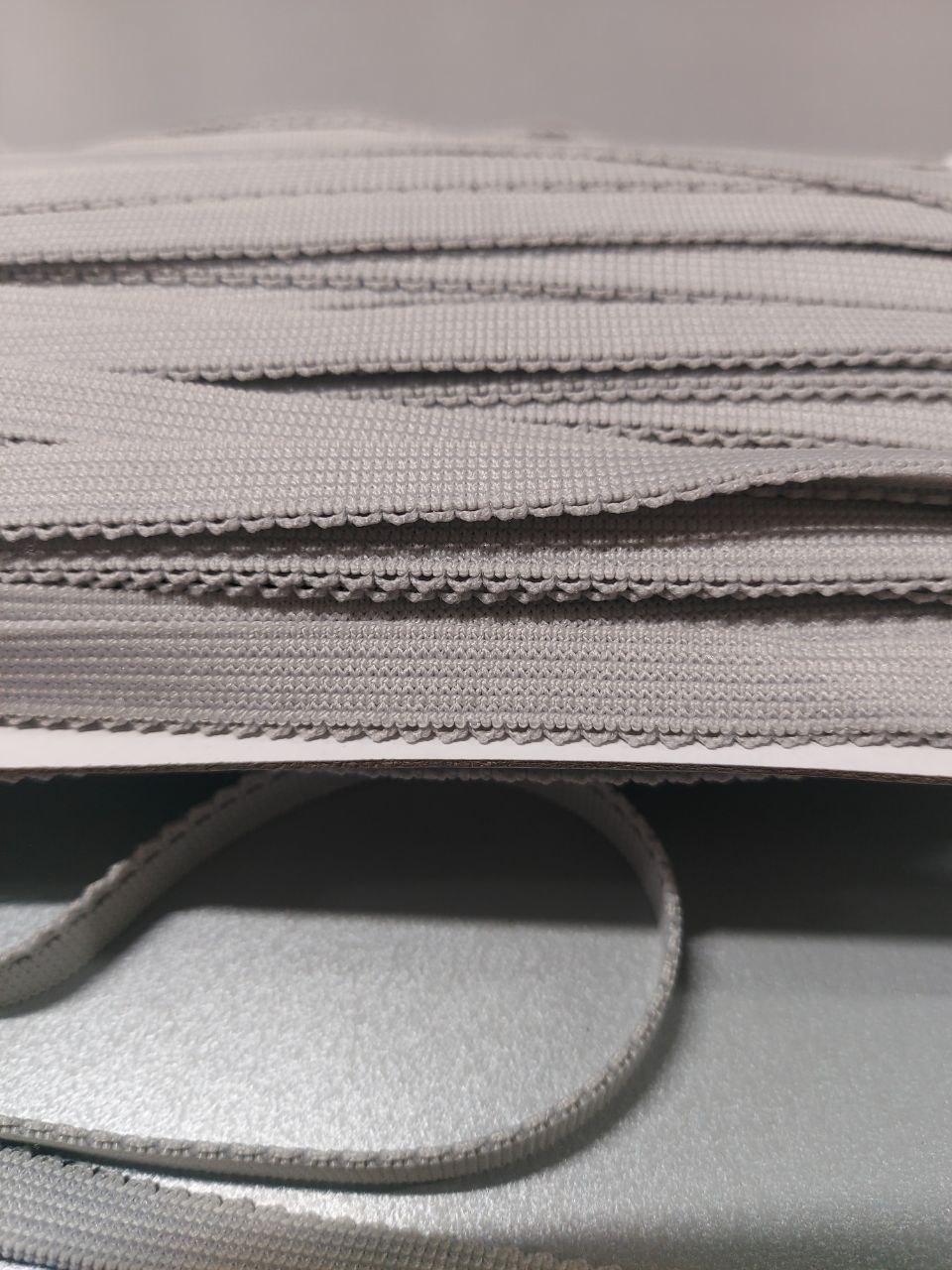 Резинка станова 46 м x 1 см Світло-сірий (1882824805) - фото 4