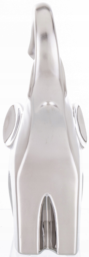 Статуетка декоративна керамічна ART-POL Слон Срібний (163807) - фото 6