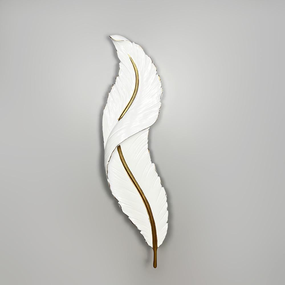 Настінний світильник світлодіодний Light House LNF-17522 23W у вигляді пір'їнки 87 см