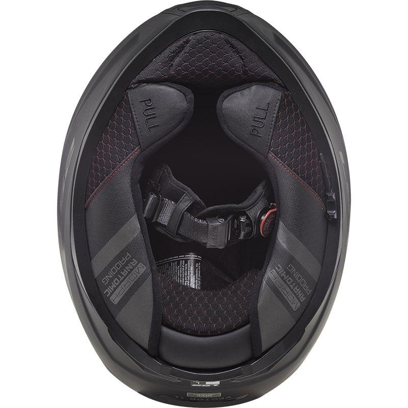 Мотошлем LS2 FF811 Vector 2 Solid S Matt Black (24709) - фото 5