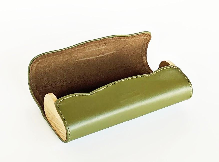 Футляр для окулярів горизонтальний натуральна шкіра дерево (1372166039) - фото 3 Футляр для окулярів горизонтальний натуральна шкіра дерево (1372166039) - фото 3