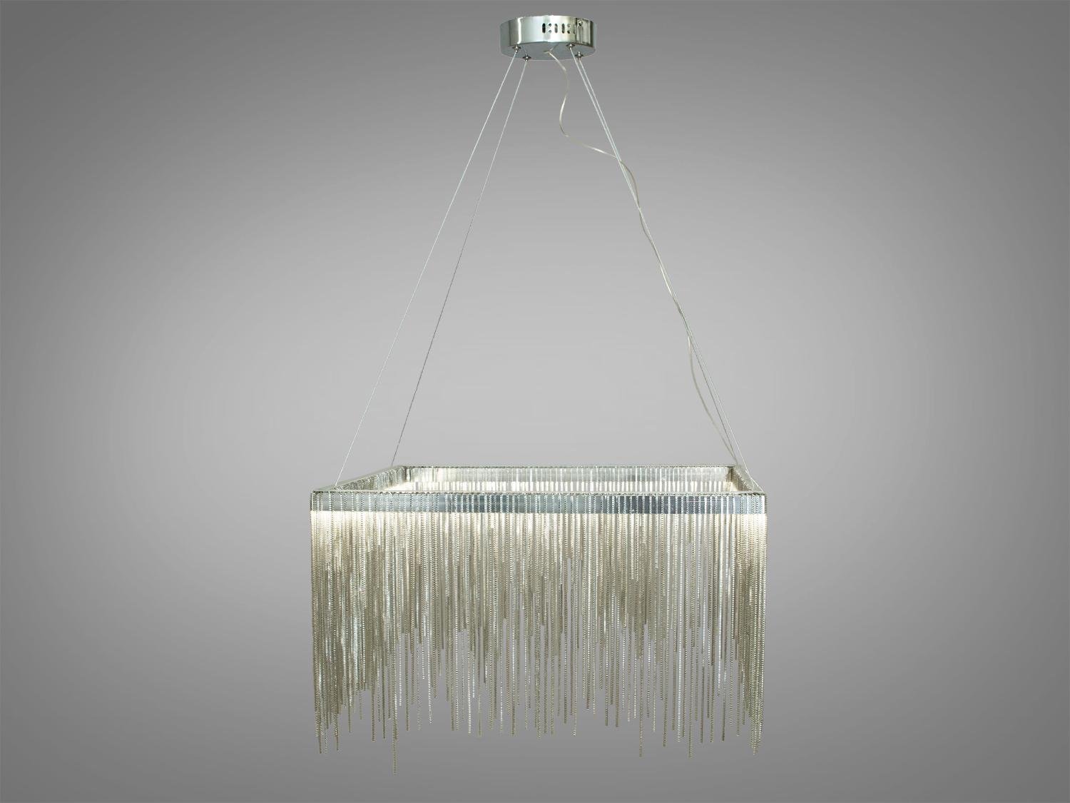 Люстра светодиодная 40 Вт Хром (LSD-600F-HR)