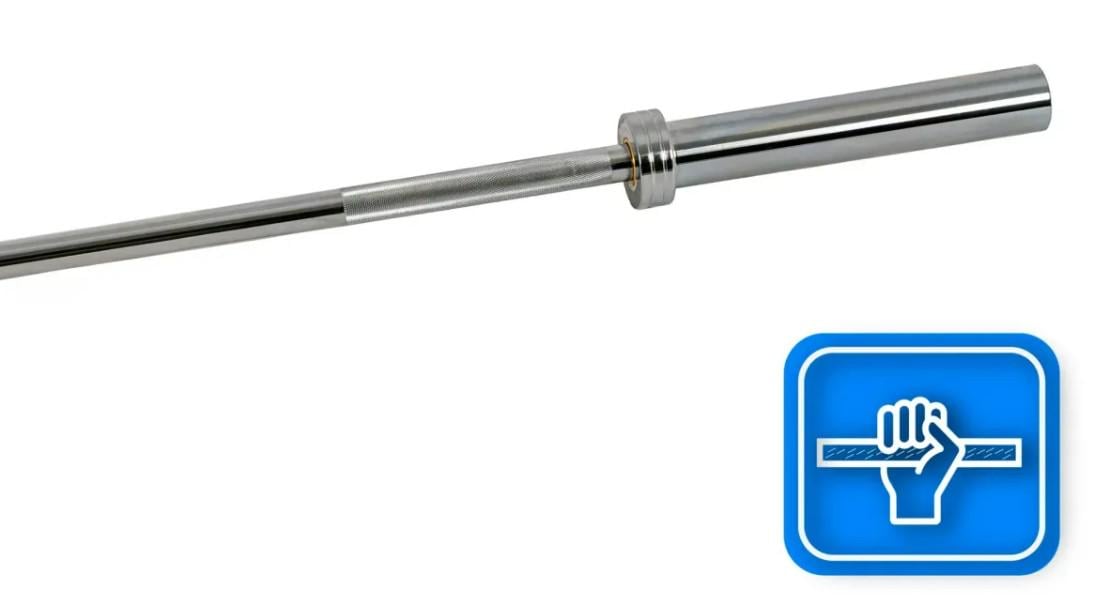 Гриф олимпийский прямой Thunder 120/50 (SG-O-120/50) - фото 4 Гриф олимпийский прямой Thunder 120/50 (SG-O-120/50) - фото 4