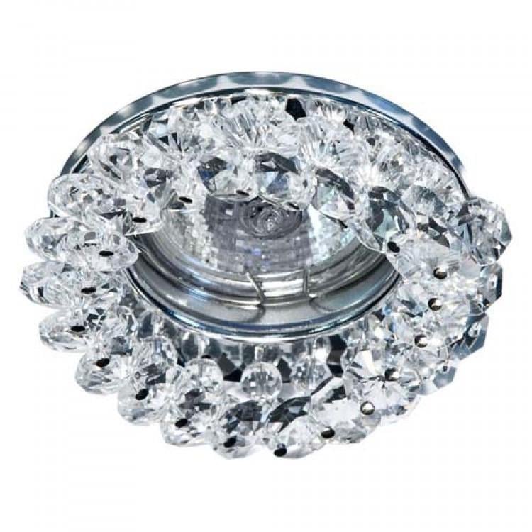 Світильник Feron CD4141 вбудований Прозорий хром