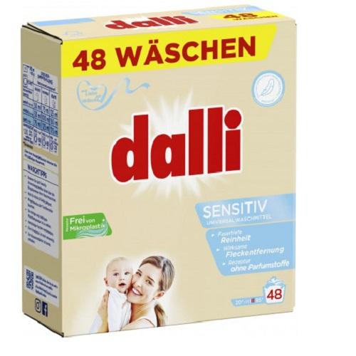 Порошок для прання дитячих речей Dalli Sensitiv 48 WA 3,12 кг (30827086)